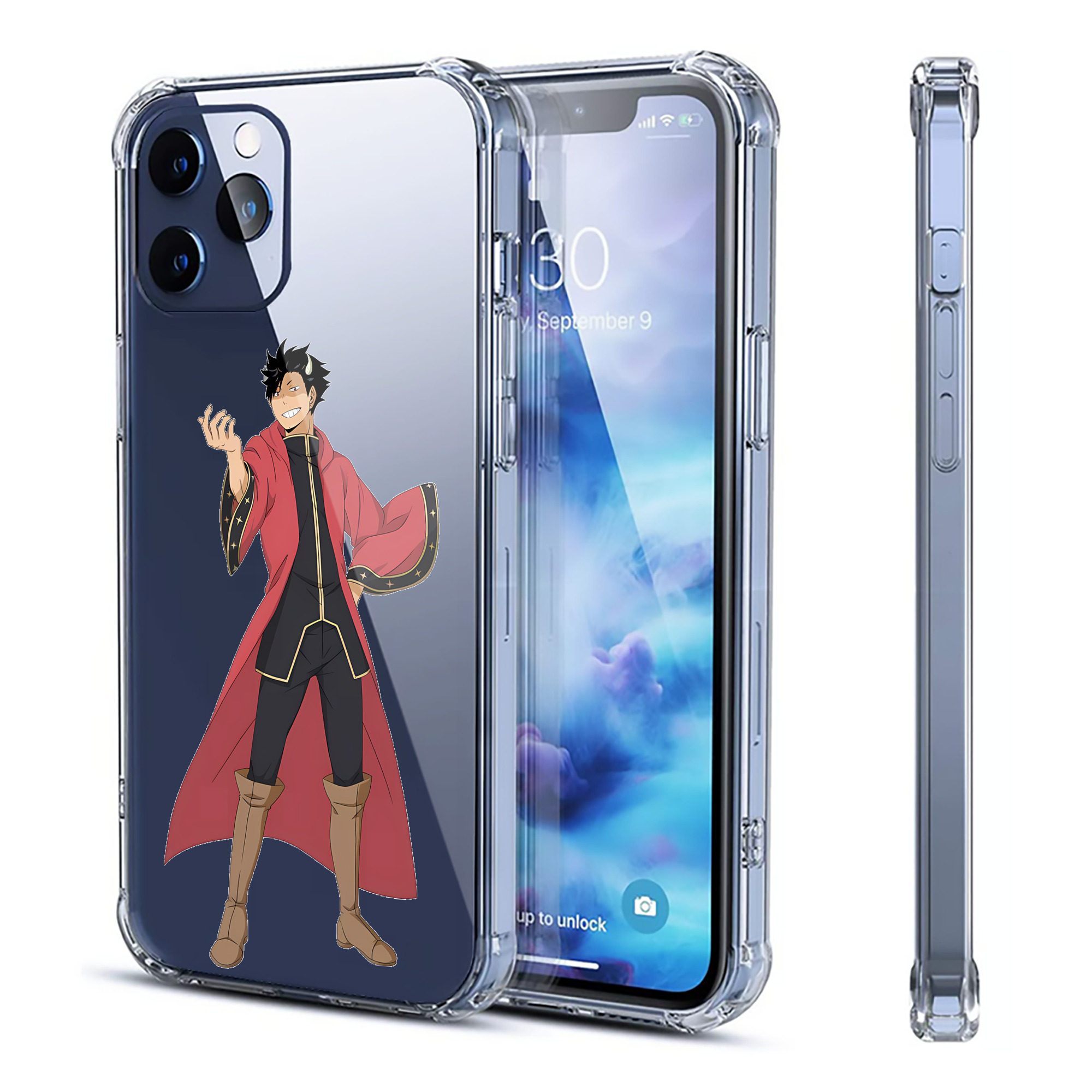 ハイキュー!! Haikyu!! 【iPhone 12シリーズ対応】透明スマホケース（クリアソフトケース）